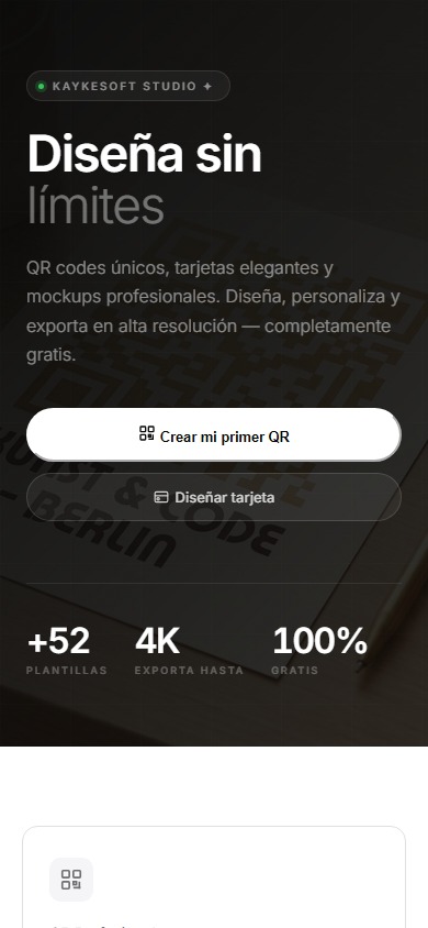 QRFlow en iPhone